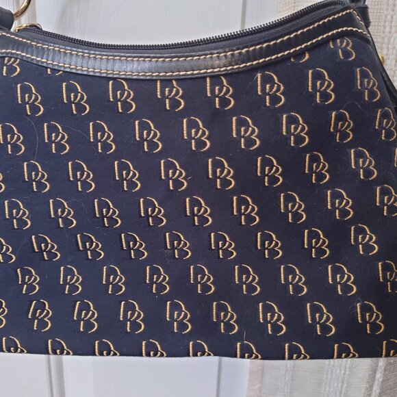 Dooney & Bourke Signature Small East West Slouch - Picture 3 of 13